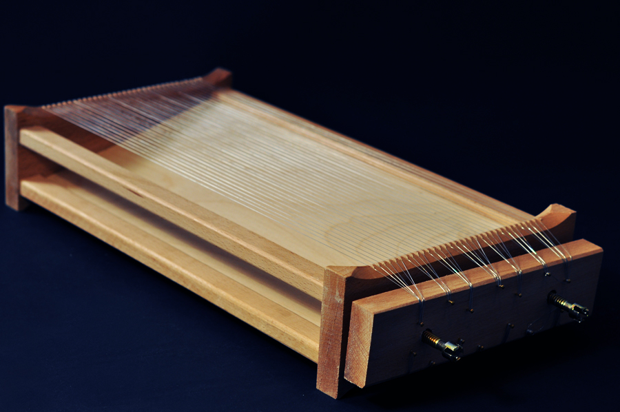 Chitarra Pasta Cutter 2 sided with beechwood frames and steel wires