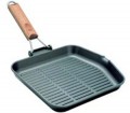 Dietiella grill by Ilsa Italy with wooden handle