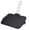 Dietella Grills from Ilsa Italy 9.5 inches square cast iron