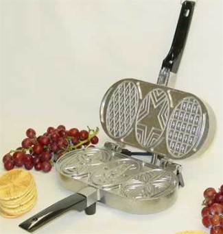 Palmer Pizzelle Maker Made in USA - KasbaHouse Classic Kitchenware  Wholesale Only a Belpasta Corporation Company